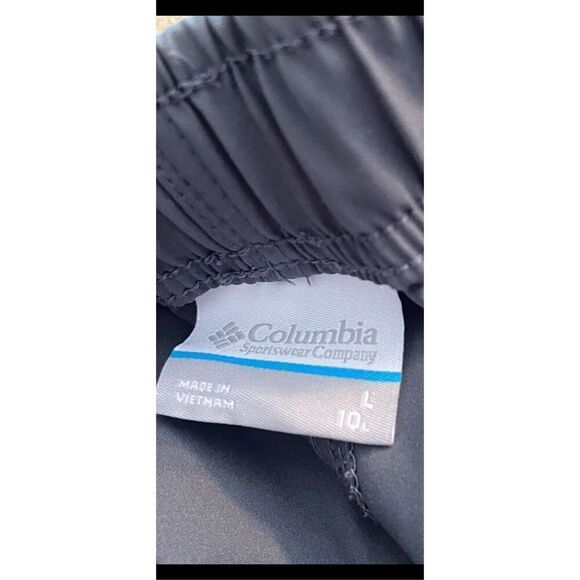 Columbia Mens Gray Flat Front Stretch Modern Cargo Shorts Size Large - Picture 10 of 11